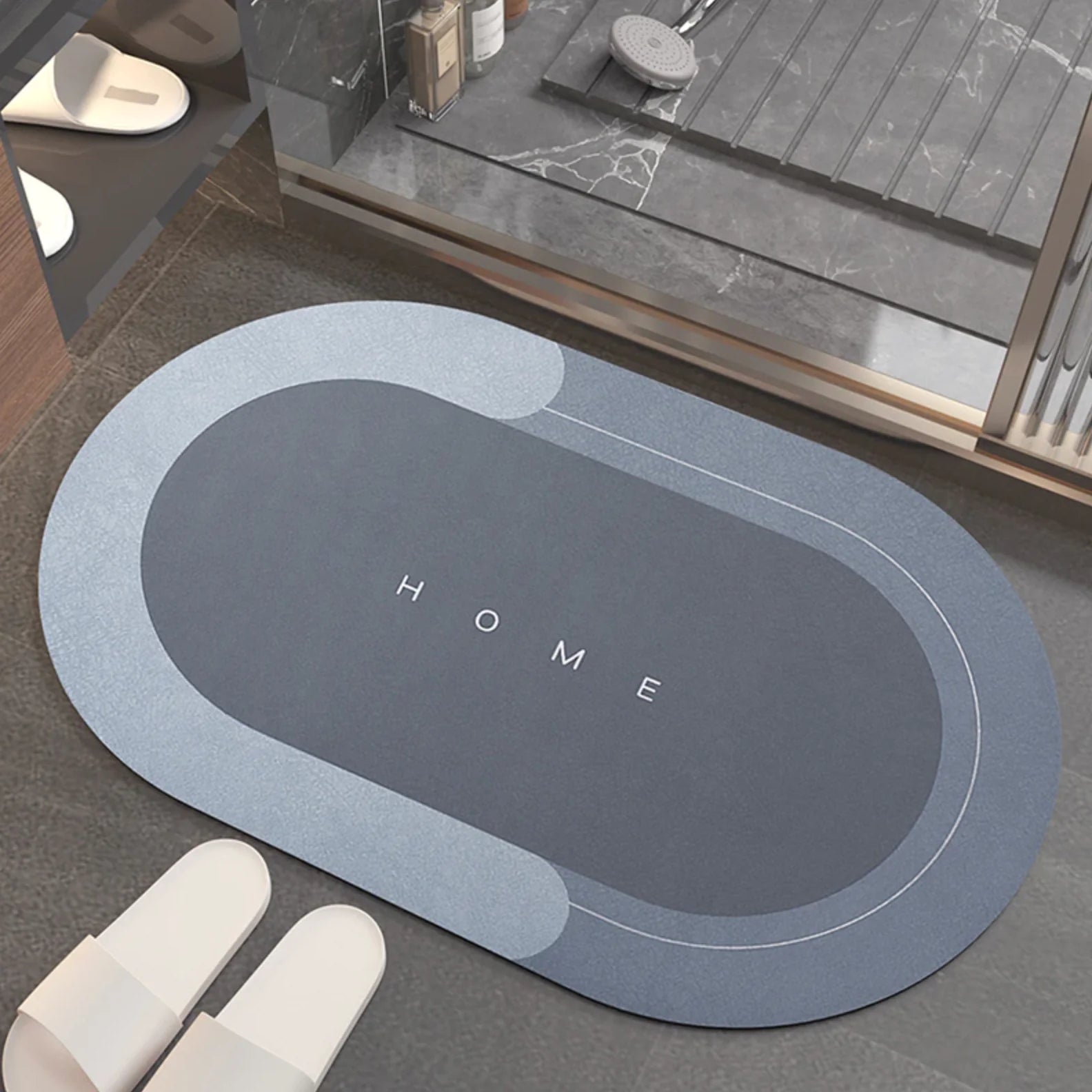 Revolutionary Absorbent Bathroom Mat