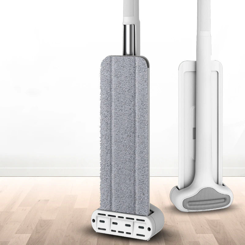 "Effortless Cleaning: Squeeze Mop Magic - Hands-Free, Lazy Mops for a Sparkling Clean Home"